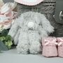 Bobtail Bunny Pink New Baby Gift Hamper, thumbnail 3 of 6