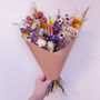 Colourful Wildflower Dried Flower Bouquet, thumbnail 6 of 6