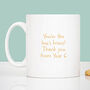 Bee's Knees Teacher End Of Term Mug, thumbnail 2 of 4