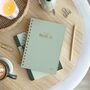 2026 A5 Spiral Diary In Sage Green, Week To View, thumbnail 1 of 10