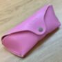 Personalised Pink Leather Sunglasses Case, thumbnail 2 of 12