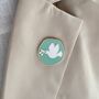 Dove Of Peace Enamel Lapel Pin, thumbnail 4 of 12