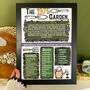 Birthday Gift Print For Gardeners Personalised For Birth Year, thumbnail 1 of 8