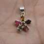 Tourmaline Silver Pendant Necklace: October Birthstone, thumbnail 8 of 9