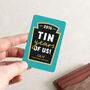 Tin Years Of Us Personalised Wallet Card, thumbnail 1 of 2