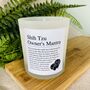 Fun Personalised Shih Tzu Owner's Affirmation Candle, thumbnail 2 of 11