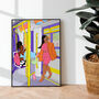 Manchester Metrostyle Art Print | Illustrated Wall Art, thumbnail 1 of 3