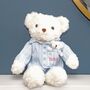 Personalised Bear And Baby Soft Toy, thumbnail 1 of 4