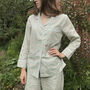 Green Berry Cotton Pyjamas, thumbnail 6 of 6
