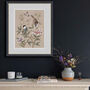 'Rosie' Hand Painted Chinoiserie Birds On Branch Print, thumbnail 2 of 11