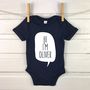 Personalised 'Hi I'm…' Babygrow, thumbnail 1 of 10