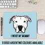 Dogo Argentino Mouse Mat, thumbnail 1 of 4