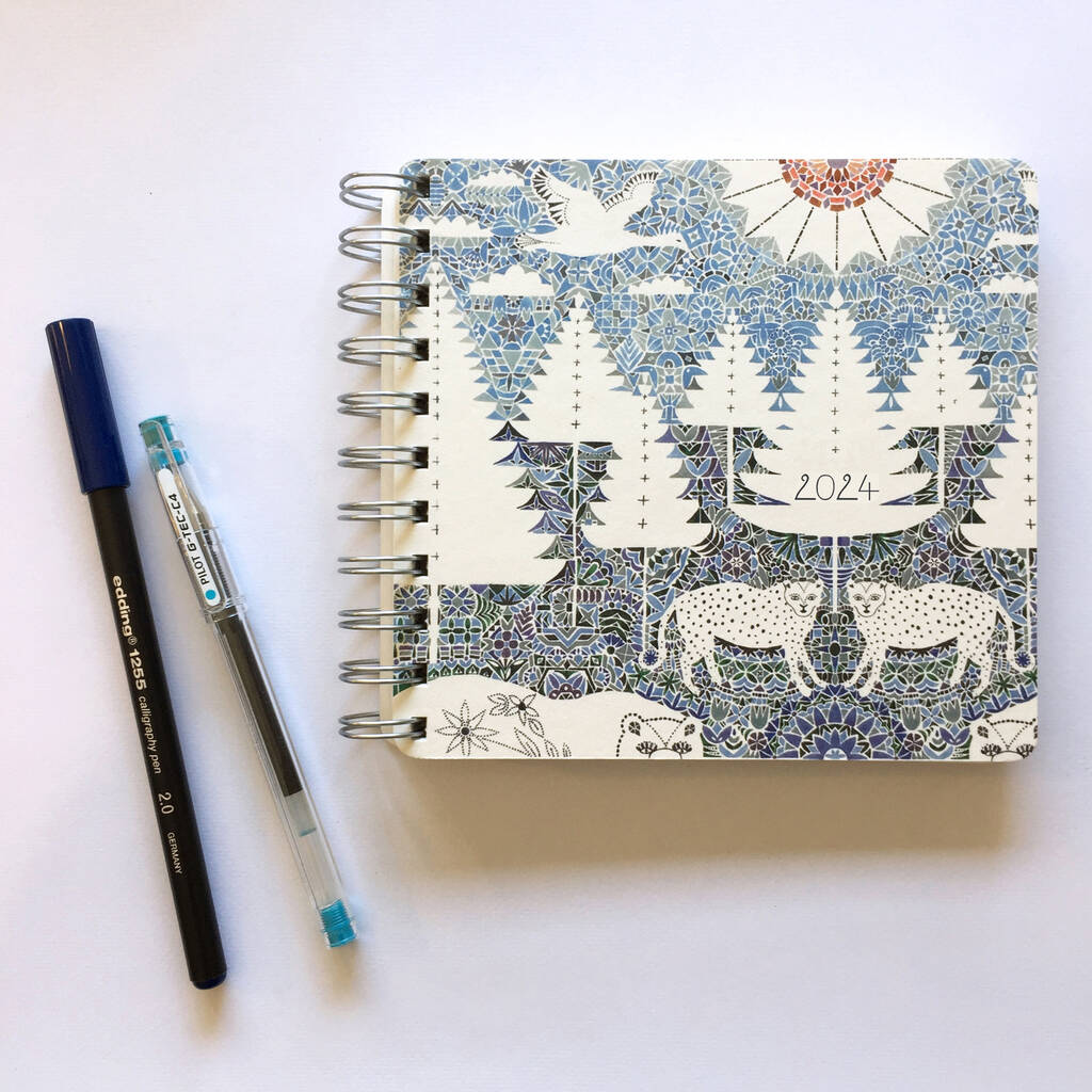 2024 Diary Blue Forest, 1 of 8