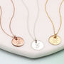 Sterling Silver Or 18ct Gold Plated Initial Necklaces, thumbnail 2 of 6
