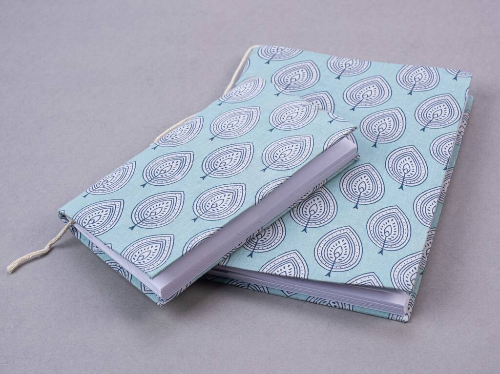 Goa Block Print Large Notebook By Reason Home