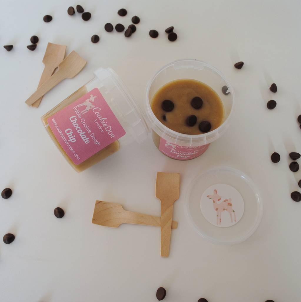 Chocolate Chip Cookie Dough Multi Pack By Cookie Doe London