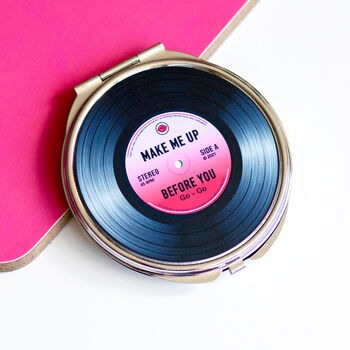 'Make Me Up Before You Go Go' Compact Mirror, 4 of 10
