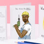 You Know The Drill Black Fathers Day Card, thumbnail 1 of 2