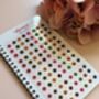 Colourful Stone Border 576 Bindi Booklet, thumbnail 6 of 8