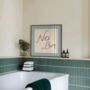 Nice Bum Funny Bathroom Print, thumbnail 4 of 6