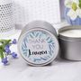 Thank You Scented Tin Candle Gift, thumbnail 2 of 11