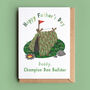 Den Builder Personalised Birthday Or Father's Day Card, thumbnail 1 of 3