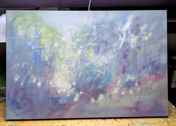 Summer Spirit Abstract Painting, 3 of 9