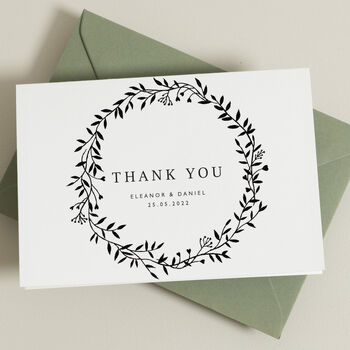 Thank You Cards Personalised, 4 of 4