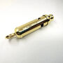 Solid Brass Mini Safety Whistle, thumbnail 6 of 9