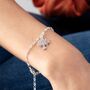 Sterling Silver Tree Charm Bracelet, thumbnail 1 of 5