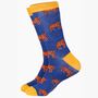 Men's Bamboo Socks Gift Box Safari Animals, thumbnail 3 of 4