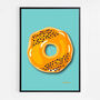 Orange Doughnut Print, thumbnail 2 of 5