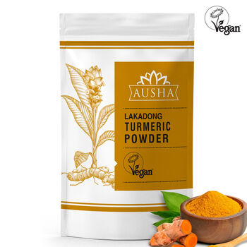 Ausha Lakadong Turmeric Powder 500g Great Taste Award 2025 Double Strength Curcumin, 2 of 12