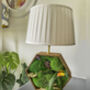 Wooden Hexagonal Table Lamp, thumbnail 1 of 9