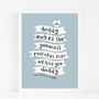 Personalised Fathers Day Kitchen Print, thumbnail 1 of 3