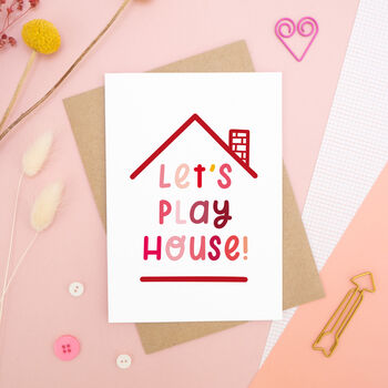 Play House Move In Card, 2 of 7