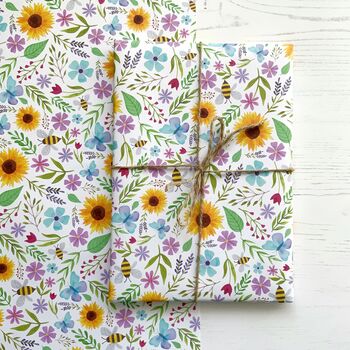 Floral Summer Wrapping Paper, 5 of 5