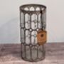 Window Pane Glass Lantern Candle Holder, thumbnail 1 of 3