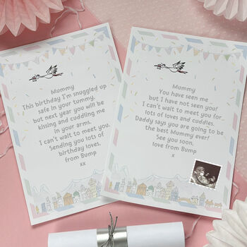 Letter From The Bump, Pregnancy Gift, Mum To Be, 11 of 12