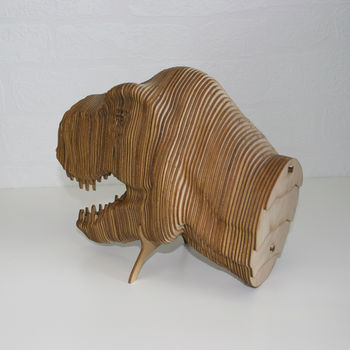 Wooden Dinosaur Model Kit, 2 of 5