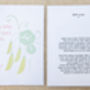 10 ‘Sweet Pea’ Baby Shower Seed Packet Favours, thumbnail 4 of 6