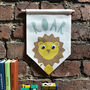 Childrens Googly Eyed Lion Pennant Flag, thumbnail 1 of 3