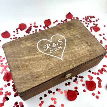 Personalised Sweet Heart Memory Box, 12 of 12