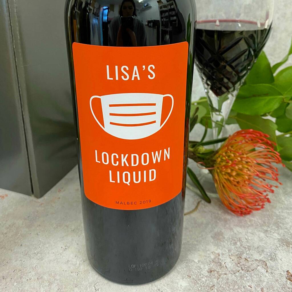 Personalised Lockdown Gift By Bottle Bazaar