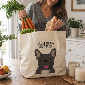 Personalised Dog Tote Bag, 2 of 12