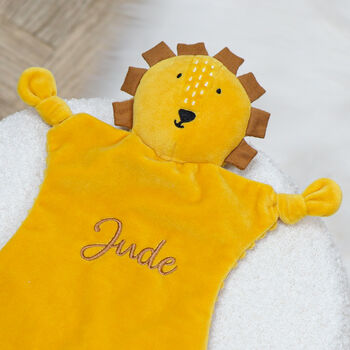 Personalised Trixie Mr Lion Baby Comforter, 2 of 6