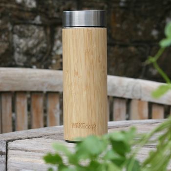 Personalised Reusable Sustainable Bamboo Water Bottle, 9 of 12