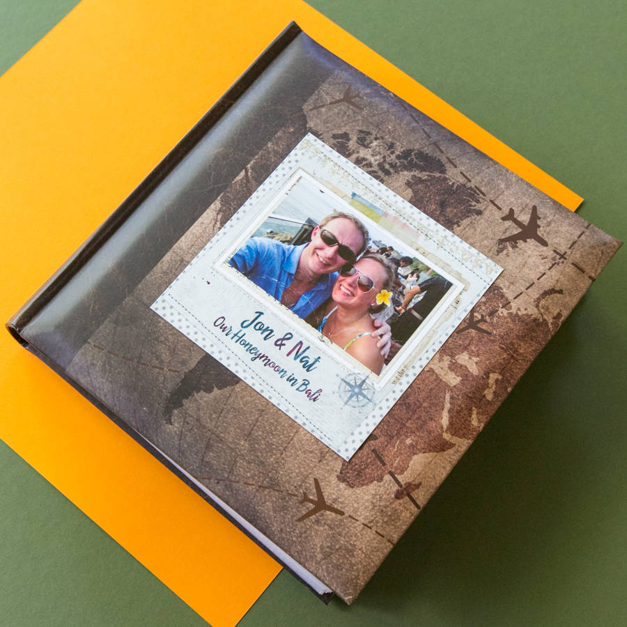 personalised pop out photo album in box