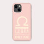 Personalised Libra Star Sign Snap Phone Case, thumbnail 1 of 3