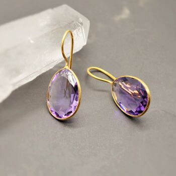 Amethyst Silver Earrings, 11 of 12